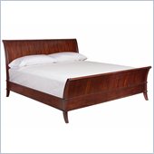 Broyhill Antiquity Sleigh Bed in Deep Velvet Tonal Finish