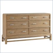 Broyhill Hampton 6 Drawer Dresser in Light Mocha