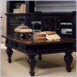 ADD TO YOUR SET: Hooker Furniture New Castle II Wood Top Cocktail Table in Rubbed Black