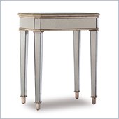 Hooker Furniture Seven Seas Mirrored Accent Table w/ Gold Painted Trim