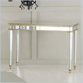 Hooker Furniture Seven Seas Console Table w/ Gold Painted Trim Finish