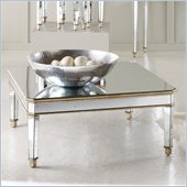 Hooker Furniture Seven Seas Square Cocktail Table w/ Gold Painted Trim