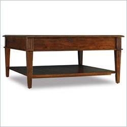 Hooker Furniture Casa Antica Square Cocktail Table with 1 Storage Drawer Best Price