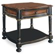 ADD TO YOUR SET: Hooker Furniture Preston Ridge Lamp Table  in Cherry/Mahogany Finish