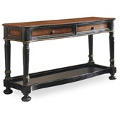 Hooker Furniture Preston Ridge Sofa Table in Cherry/Mahogany Finish