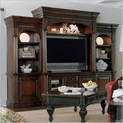 Hooker Furniture New Castle II 94 Entertainment Center-Rich Brown