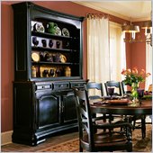 Hooker Furniture Indigo Creek Buffet in Rub-Through Black (Smaller Version)