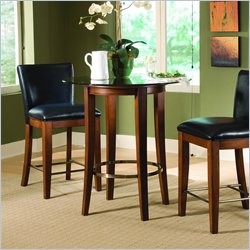 Hooker Furniture City Tavern Counter Pub Table in Merlot