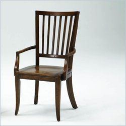 Hooker Furniture Legends Rakeback Arm Chair in Pine and Red Birch