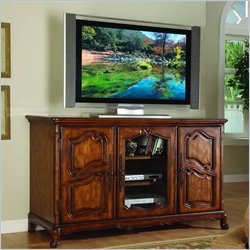Hooker Furniture Castellane TV Stand in Medium Clear Finish
