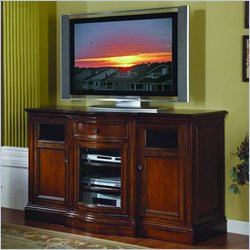 Hooker Furniture 62 Entertainment Console in Medium Clear Cherry Finish