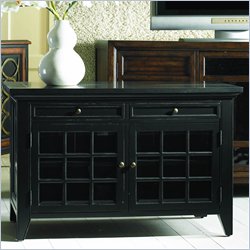 Hooker Furniture Fairview Entertainment Console in Ebony Finish-44 Console