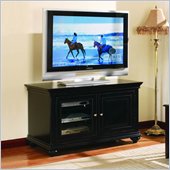 Hooker Furniture Hampton Court 44 Entertainment Console in Rich Black Finish