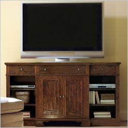 Hooker Furniture Casa Antica 74 Entertainment Console in Rustic Pine Finish