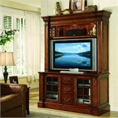 Hooker Furniture Waverly Place Entertainment Console with Hutch 
