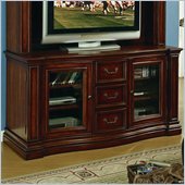 Hooker Furniture Villa Sienna 62 Entertainment Console in Medium Cherry Finish 