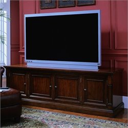 Hooker Furniture Beacon Square 82 Entertainment Console in Cherry Finish