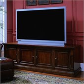 Hooker Furniture Beacon Square 82 Entertainment Console in Cherry Finish