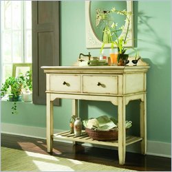 Hooker Furniture Farmhouse Sink Chest in Off-White Finish