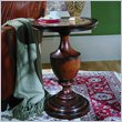 ADD TO YOUR SET: Hooker Furniture Seven Seas Round Wood Top Pedestal Accent Table 