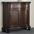 ADD TO YOUR SET: Hooker Furniture Seven Seas Hall Chest with Etched Brass Panels