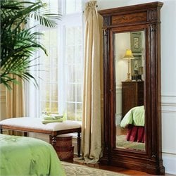 Hooker Furniture Seven Seas Floor Mirror with Jewelry Armoir in Cherry Finish Best Price