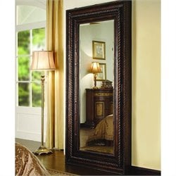 Hooker Furniture Seven Seas Floor Mirror with Hidden Jewelry Storage in Rich Brown Gesso Finish Best Price