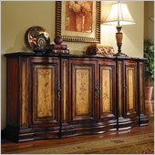 Hooker Furniture Seven Seas Four Door Two-Tone Shaped Credenza 