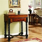 Hooker Furniture Seven Seas Jacobean Twist Leg Flip Top Writing Desk