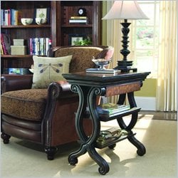 Hooker Furniture Rectangular Wood Top Inlay Accent Table Best Price