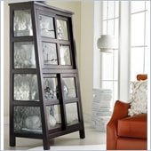 Hooker Furniture Mélange Angle Design Curio in Black Finish