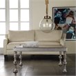 ADD TO YOUR SET: Hooker Furniture Melange Sebastian Cocktail Table in Faux Zinc Finish
