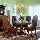 Hooker Furniture Waverly Place Round Pedestal Dining Table in Cherry 