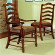 ADD TO YOUR SET: Hooker Furniture Waverly Place Ladderback Arm Chair in Cherry 