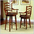 ADD TO YOUR SET: Hooker Furniture Waverly Place Cherry Ladderback Swivel Counter Stool