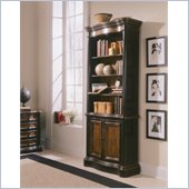 Hooker Furniture Preston Ridge Bookcase in Cherry/Mahogany Finish