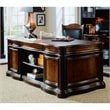 ADD TO YOUR SET: Hooker Furniture Preston Ridge Leather Top Executive Desk