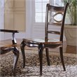 ADD TO YOUR SET: Hooker Furniture Preston Ridge Oval Back Side Chair in Cherry/Mahogany