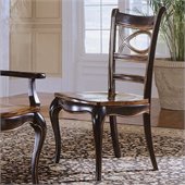Hooker Furniture Preston Ridge Oval Back Side Chair in Cherry/Mahogany