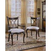 Hooker Furniture Preston Ridge Double X Back Side Chair with Cushion