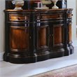 ADD TO YOUR SET: Hooker Furniture Preston Ridge Shaped Buffet in Cherry/Mahogany Finish