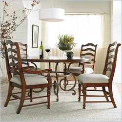 Hooker Furniture Waverly Place Round Wood & Metal Dining Table