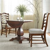 Hooker Furniture Waverly Place Round Drop Leaf Pedestal Table