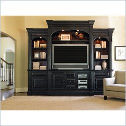 Hooker Furniture New Castle II 104 Inch Home Theater Group in Black
