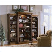 Hooker Furniture Brookhaven Open Bookcase in Clear Cherry