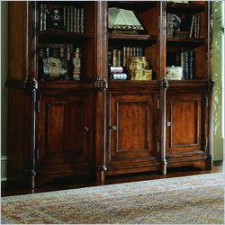 Hooker Furniture Wynterhall Bookcase Base in Warm Brown Finish