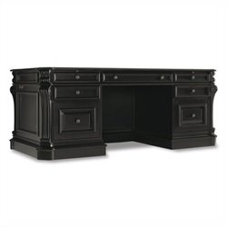 Hooker Furniture Telluride 76 Executive Desk with Leather Top