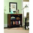 ADD TO YOUR SET: Hooker Furniture Danforth Low Bookcase in Rich Medium Brown