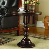 Hooker Furniture Seven Seas 24 Round Pedestal Accent Table