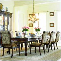 Hooker Furniture Grandeur Rectangle Dining Table with Two 21 Leaves